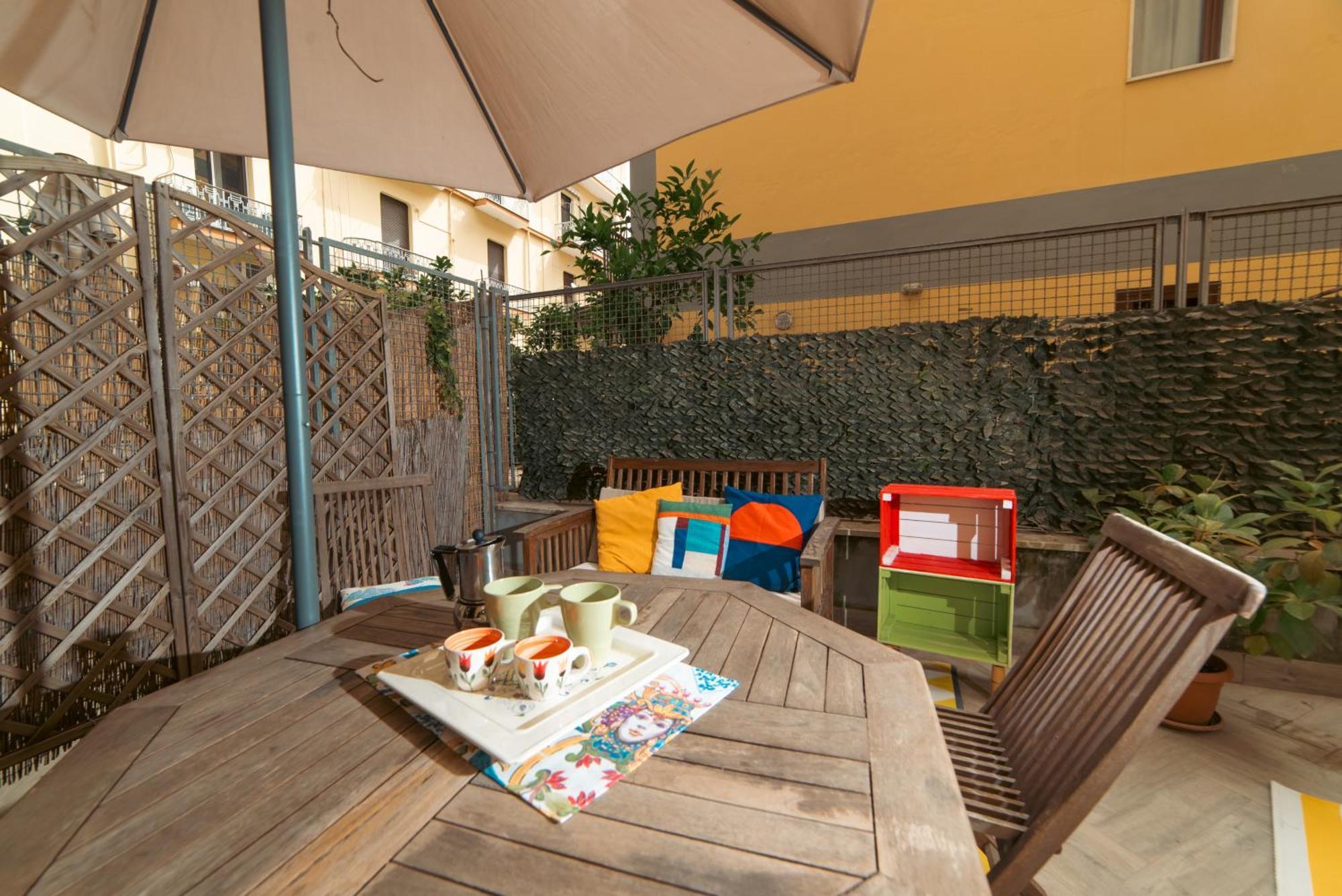 Portarotese Apartment With Terrace ซาแลร์โน ภายนอก รูปภาพ