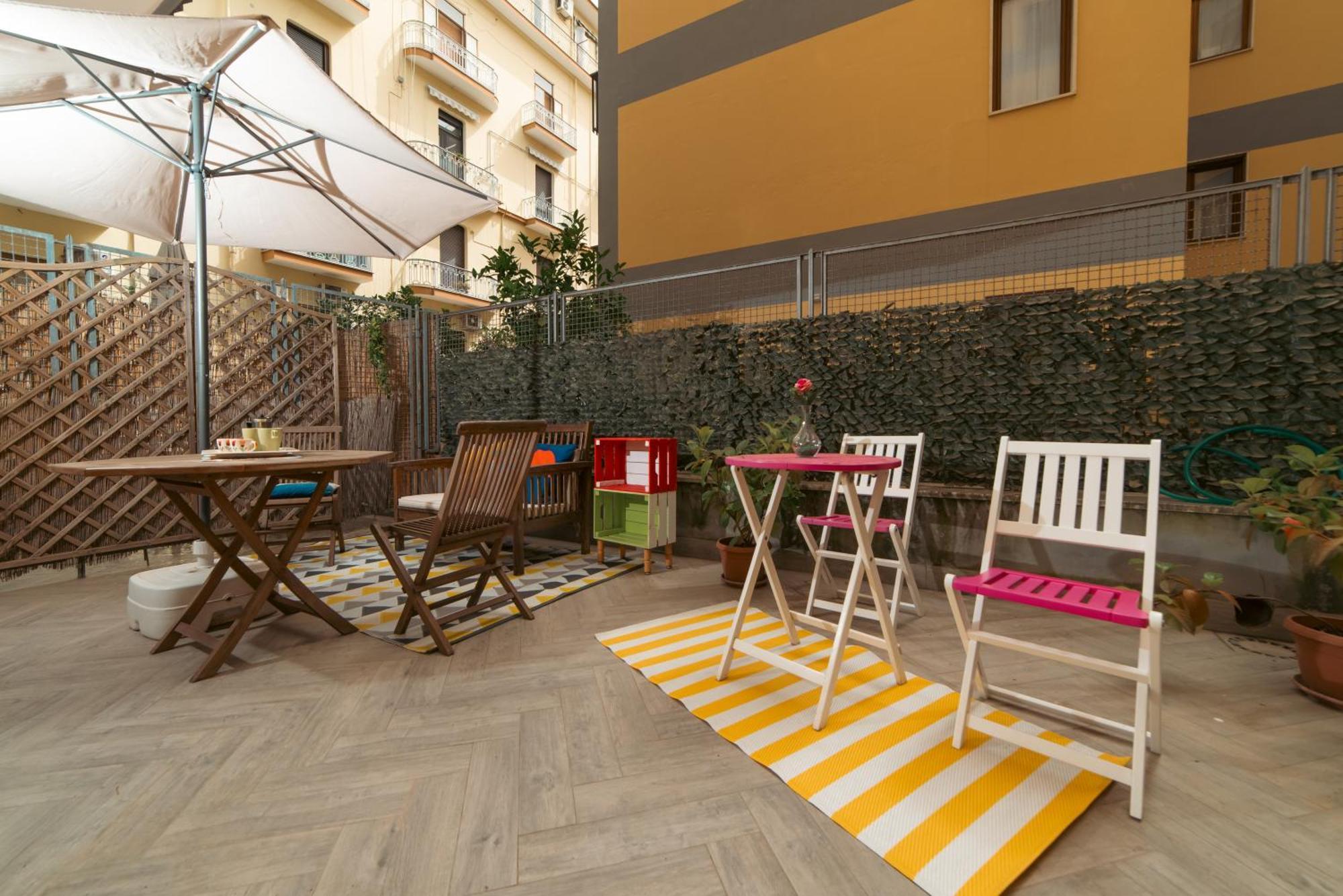 Portarotese Apartment With Terrace ซาแลร์โน ภายนอก รูปภาพ